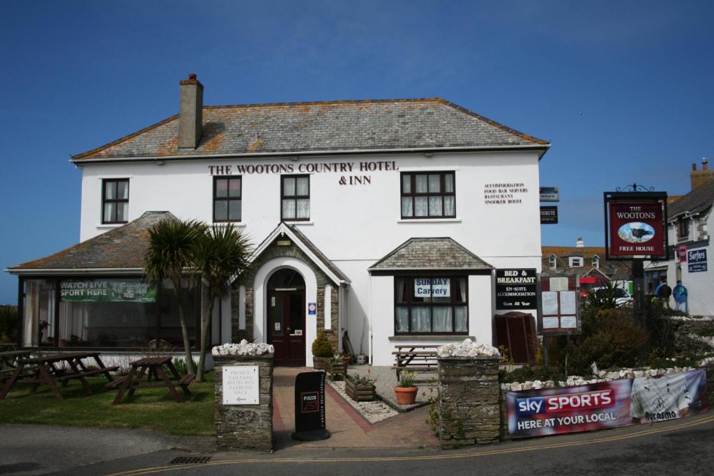 The Wootons Inn Tintagel Zewnętrze zdjęcie